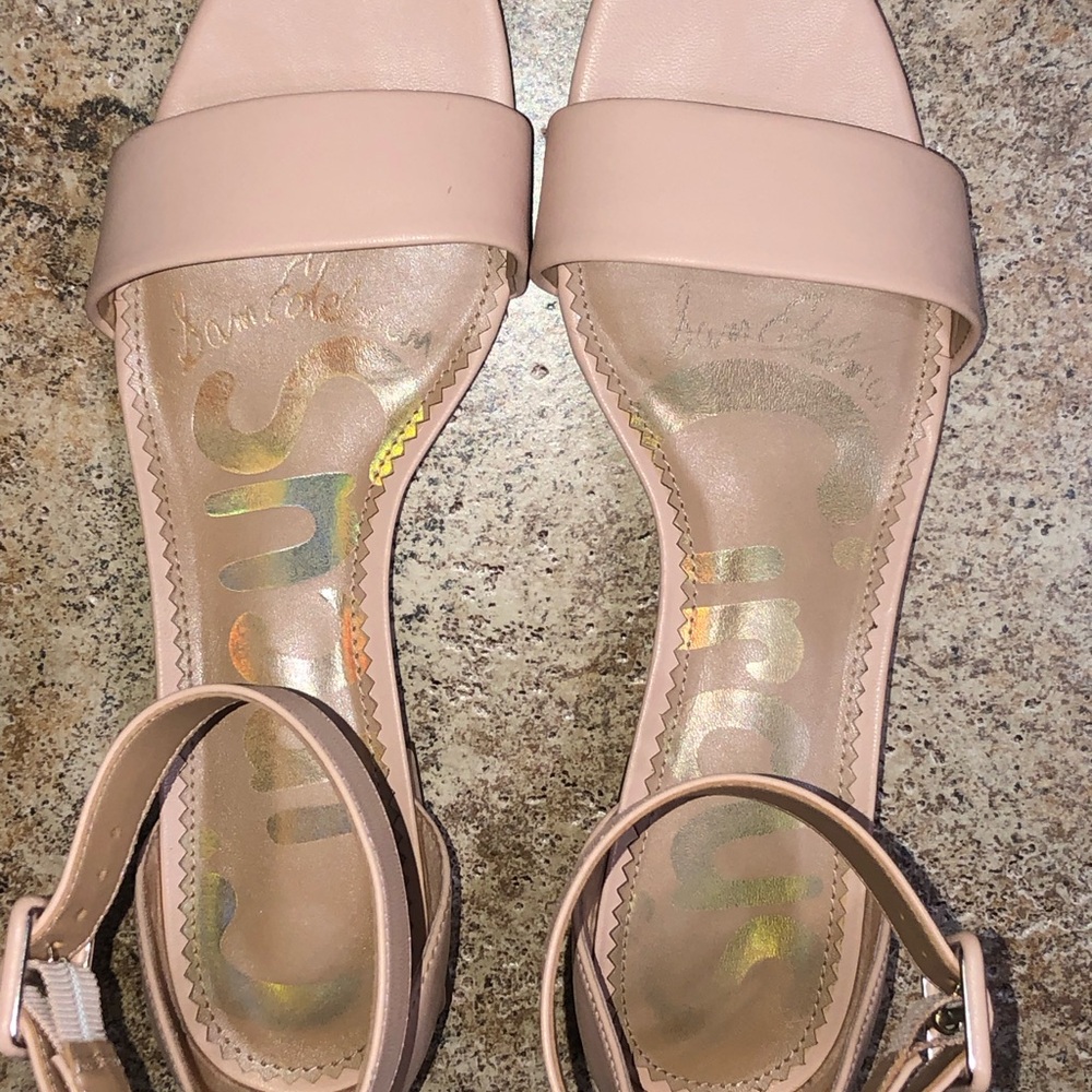 Elegant Circus by Sam Edelman Blush Nude Women's Sandals - Picture 2 of 7
